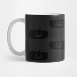 Squat Jack-O-Lantern Tile (Bright Green) Mug